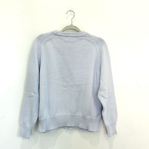 NWOT J. Crew Relaxed pullover sweater in light blue - Picture 7 of 10